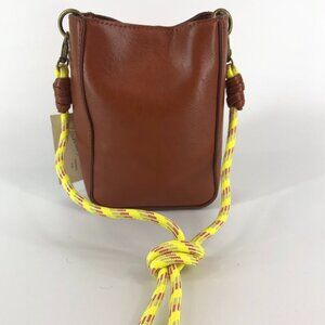 Universal Thread Brown Faux Leather Crossbody Purse NWT
